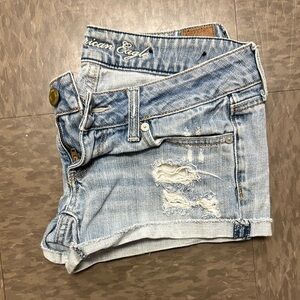 American Eagle Outfitters Light Blue Denim Shorts